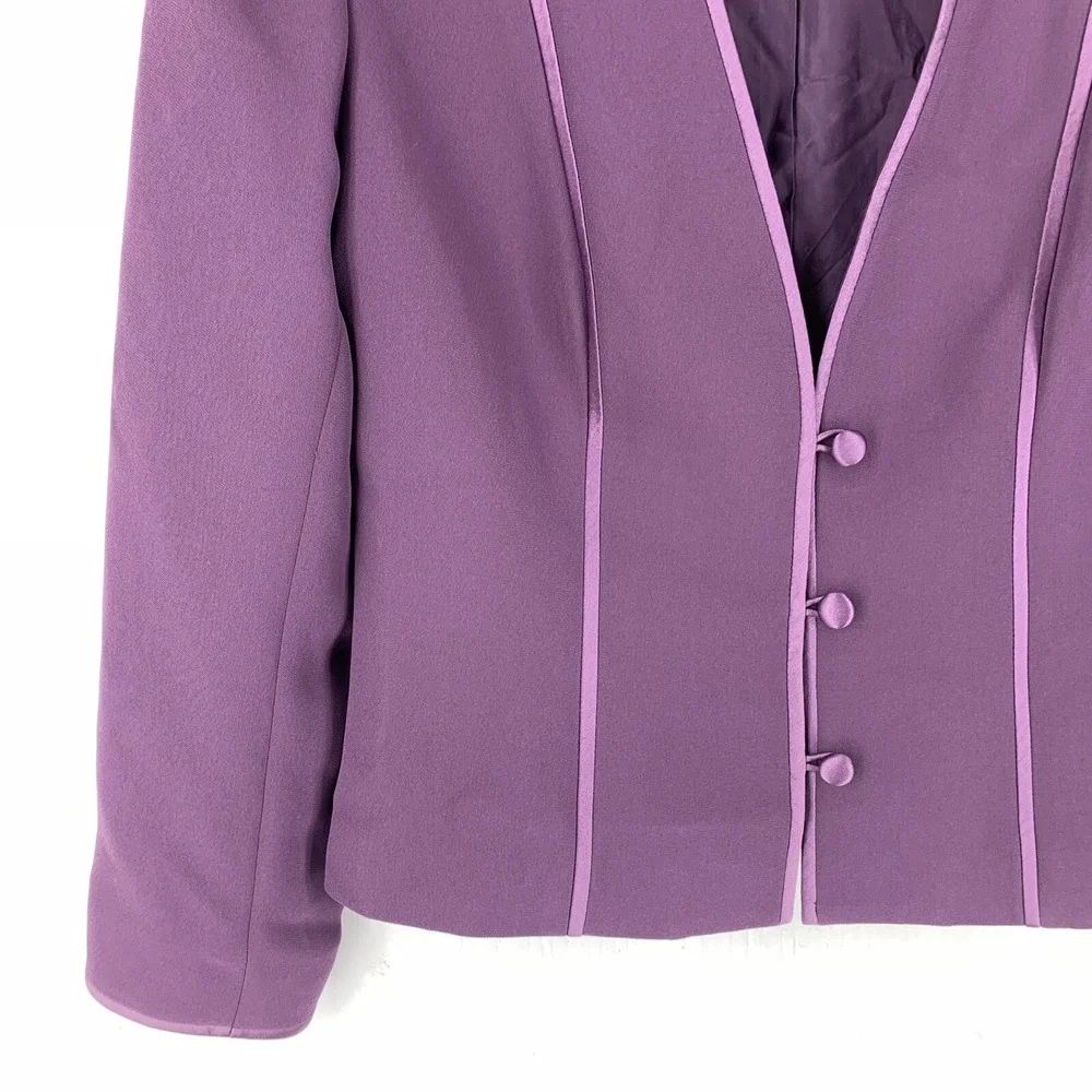Vtg‎ Talbots Womens 4P Jacket Blazer Cottage Core Professional Academia Feminine